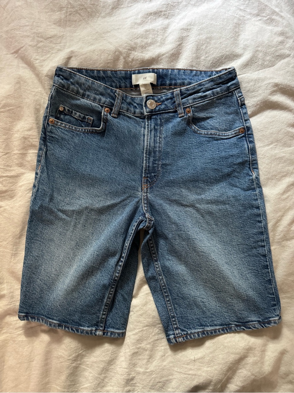 H&M Blue Denim Shorts